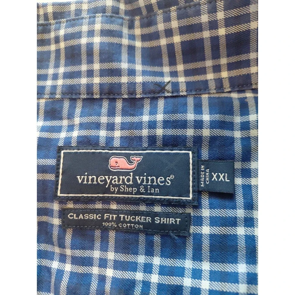 Vineyard Vines Performance Shirt Mens XXL Classic Fit‎ Tucker Shirt